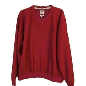 Callaway gulf sport shirt L color red excellent